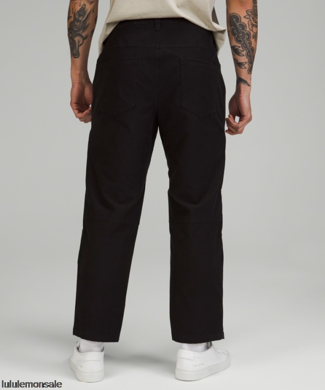 Lululemon Deutschland DELULU680 | Schwarz Abc Locker Sitzende Verkürzte Hose Utilitech